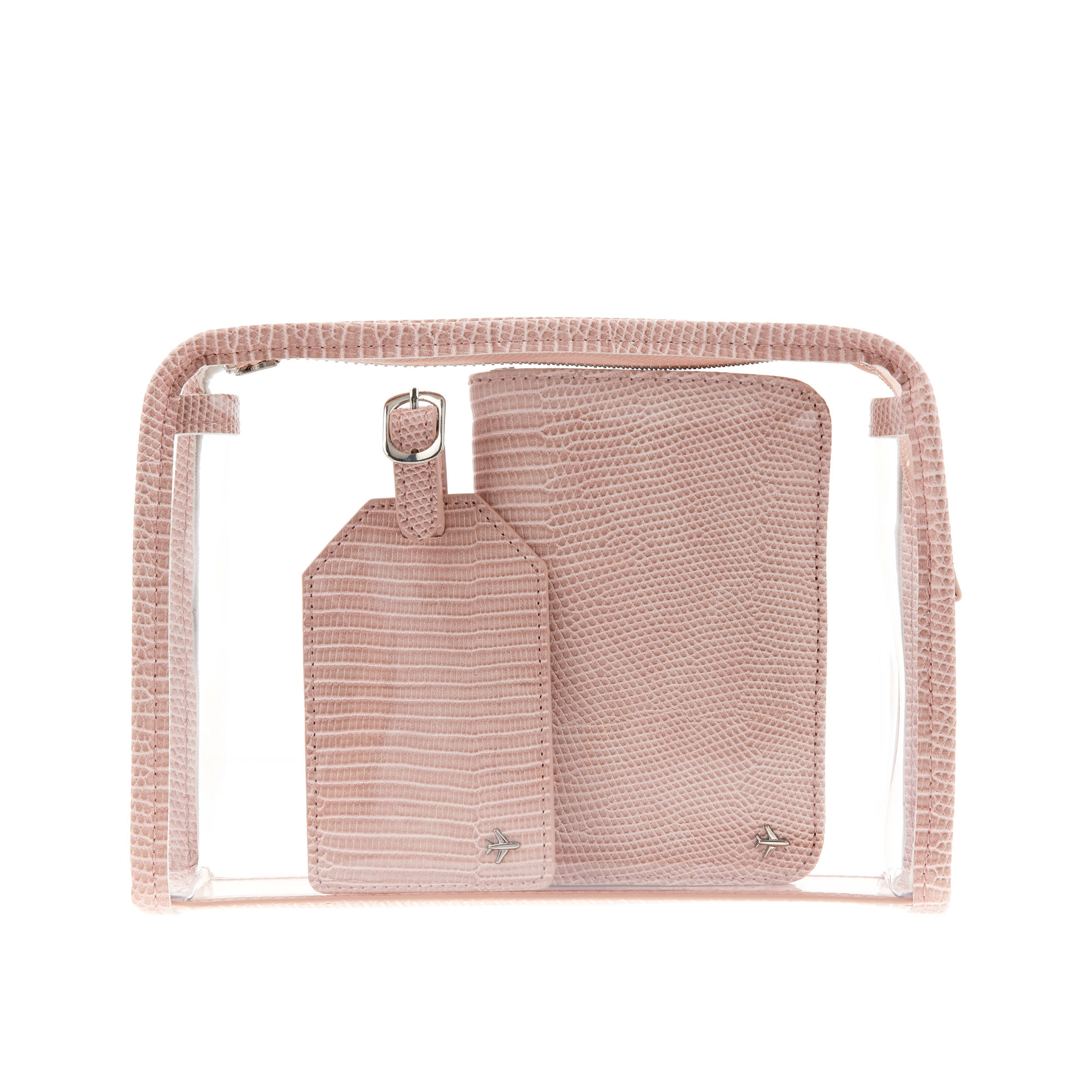 Accessorize London CrocEffect Travel Set Buy Accessorize London Croc