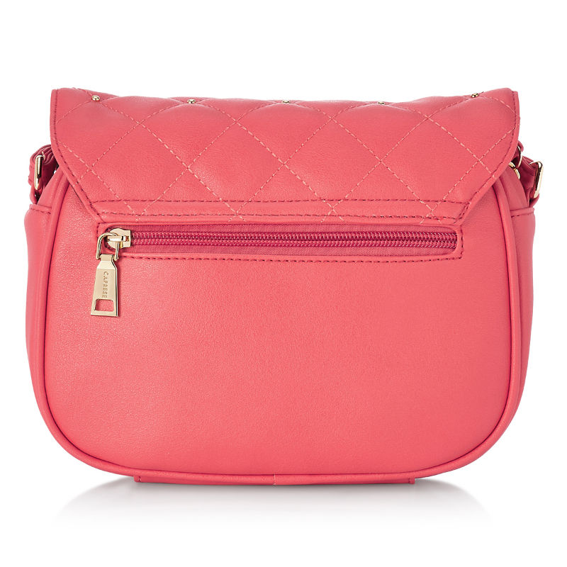 Buy Caprese Zesty Medium Coral Sling Bags Online