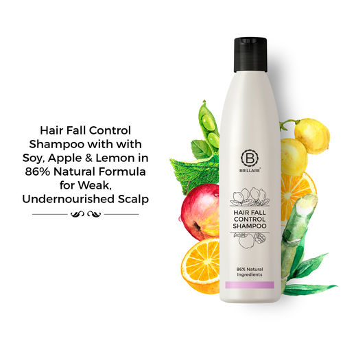 Brillare Science Shampoo Hair Fall Control: Buy Brillare Science Shampoo  Hair Fall Control Online at Best Price in India | NykaaMan
