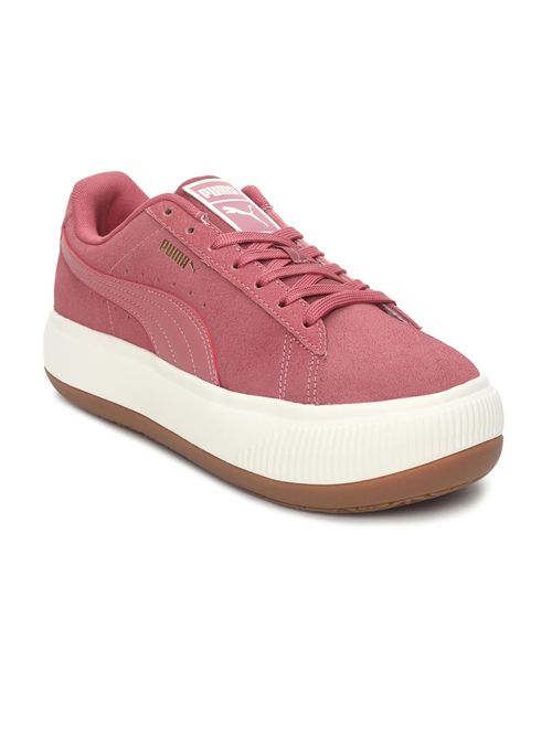 Puma Suede Mayu Women Pink Sneakers (UK 3)