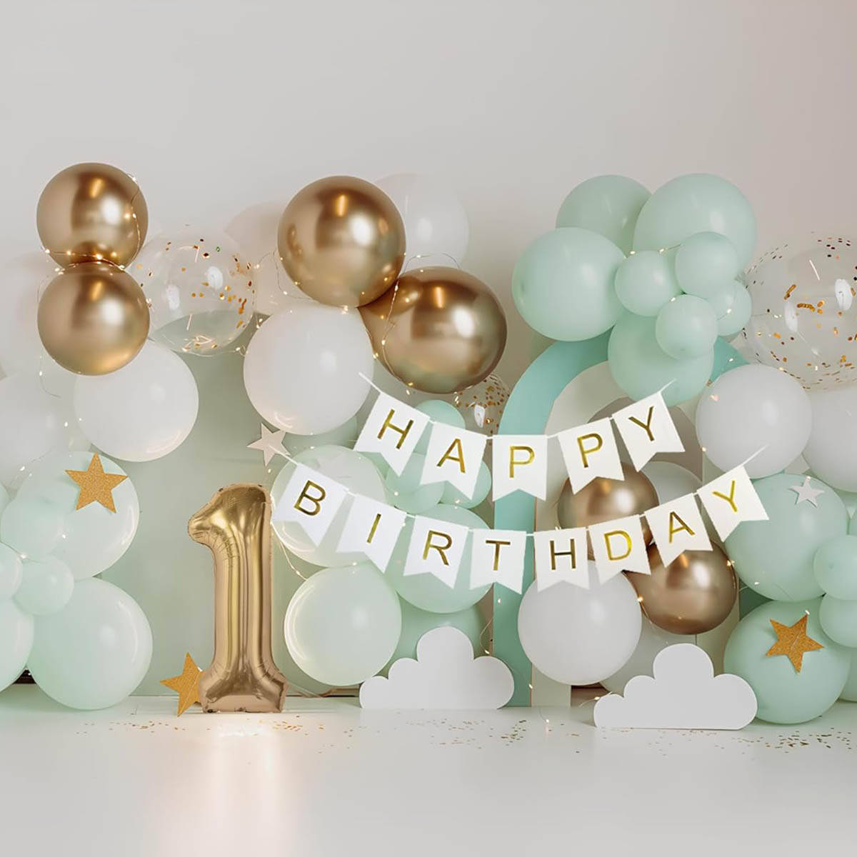 Special You 1St Birthday Decoration Kit For Kids, Multicolor Balloons For Decoration