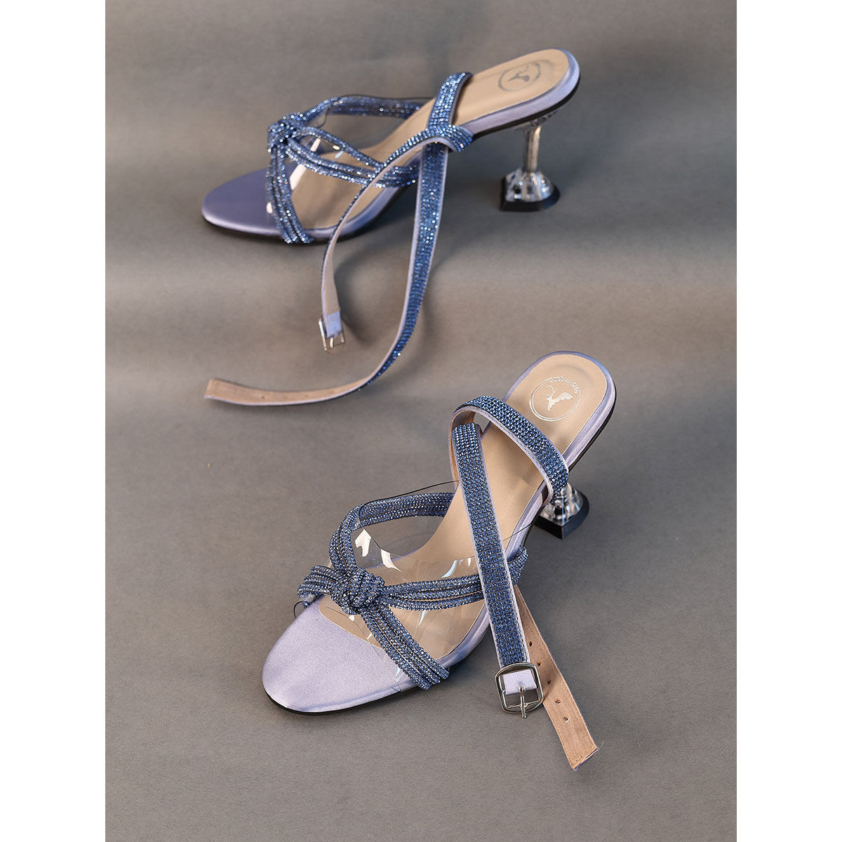 Lucia Sandal-Light Blue – Alma Caso