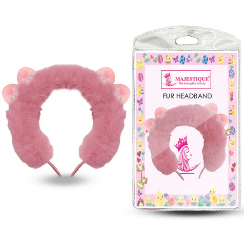 Buy Majestique Cute Korean Furry Cat Ear Headband Multi Color Online