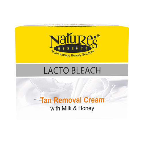 Natures Essence Lacto Bleach Tan Removal Cream Buy Natures Essence Lacto Bleach Tan Removal Cream Online At Best Price In India Nykaa