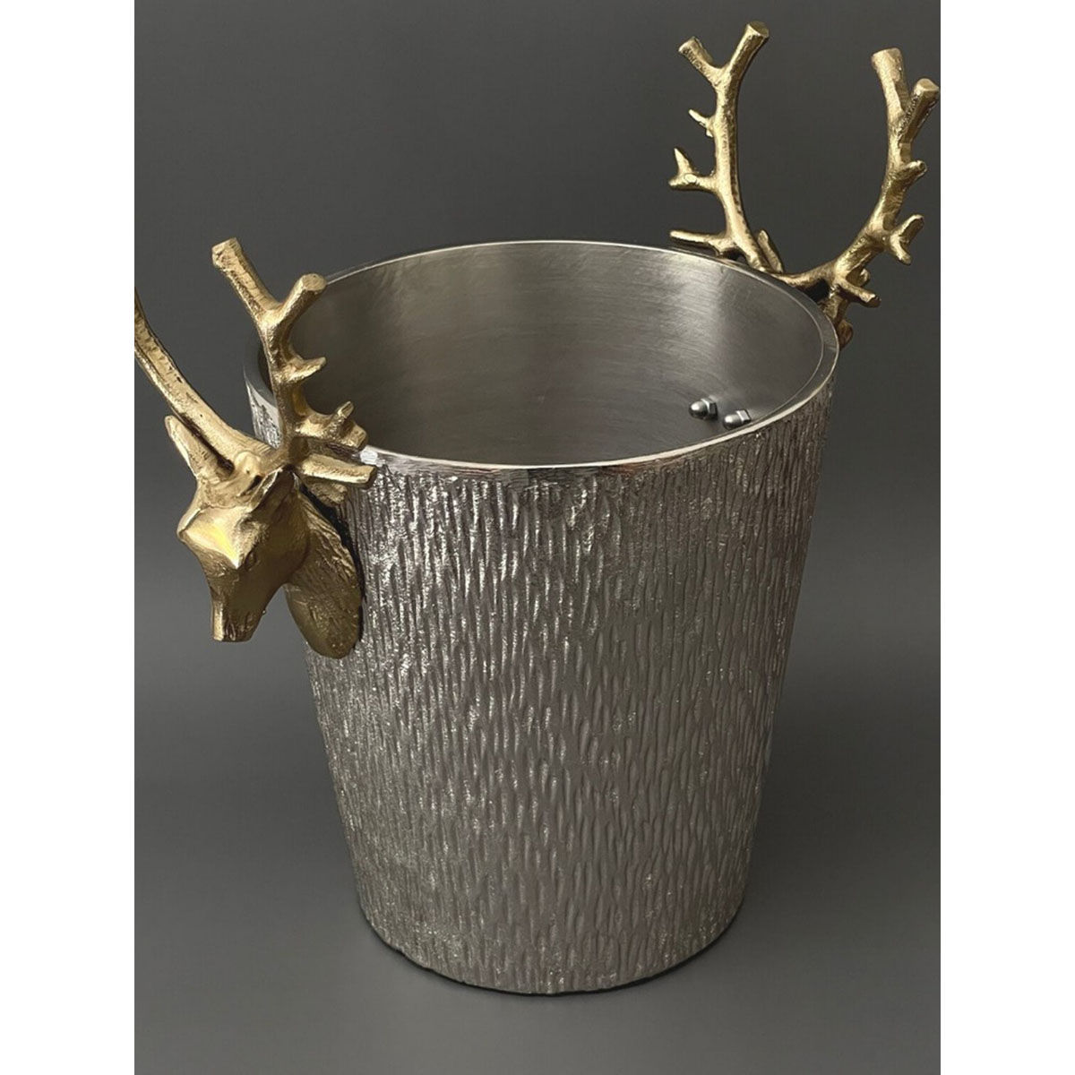 Casagold Stag Head Gold Wine Cooler Ice Bucket Buy Casagold Stag
