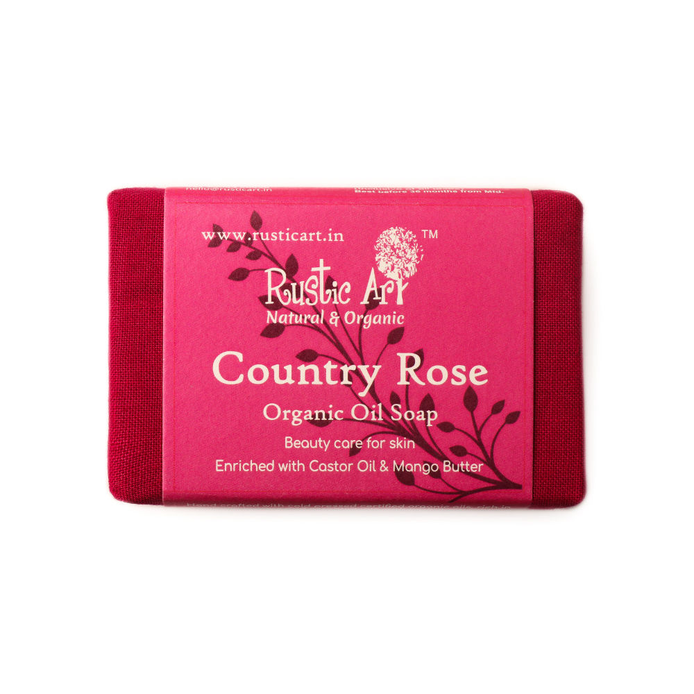 Rustic Art Organic Country Rose Soap