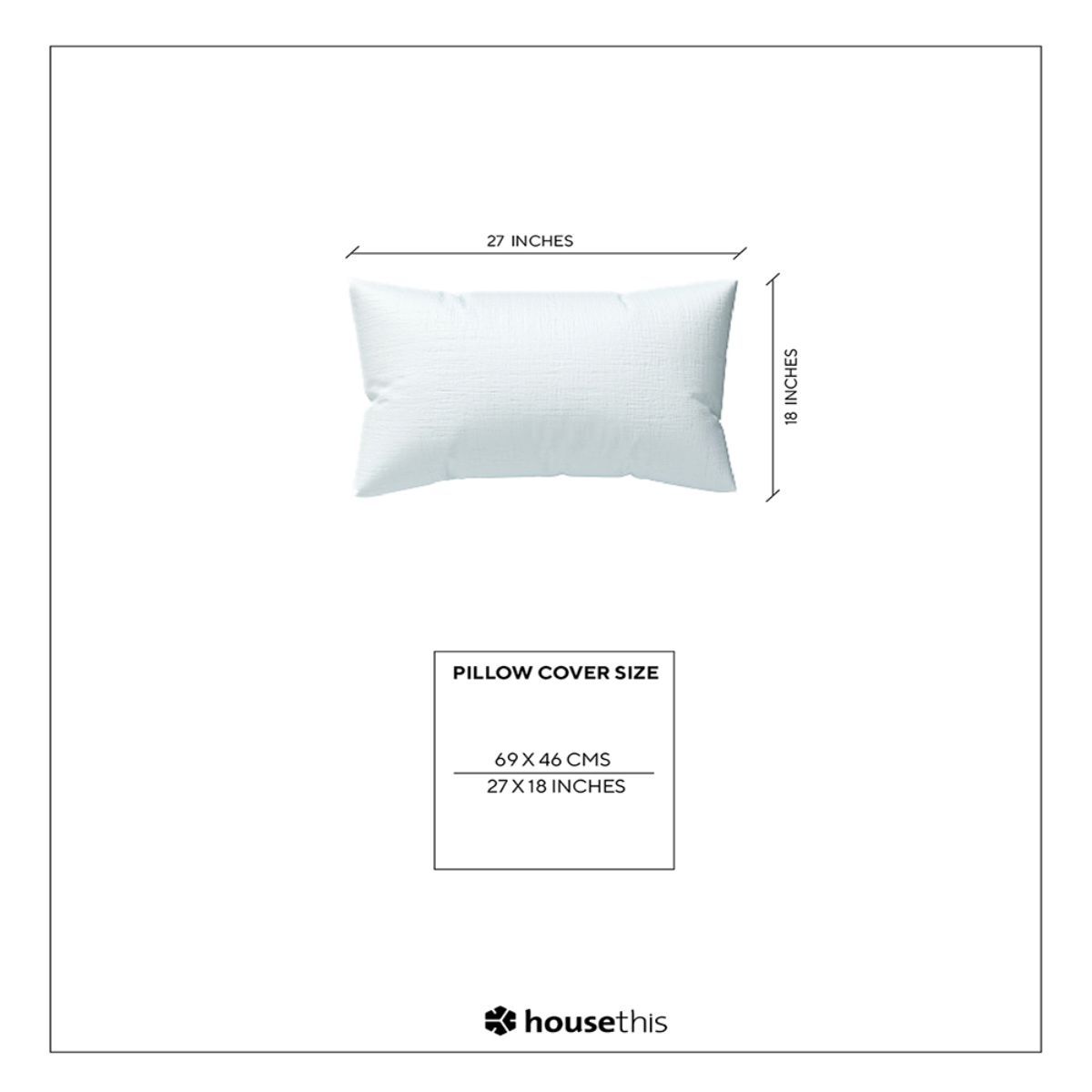 Buy House This Kullu Patti Pillow Cover Set Yellow Online