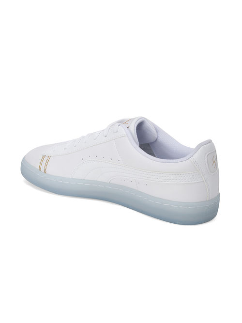 PUMA Basket Classic Reptile One8 Unisex Casual Shoes White