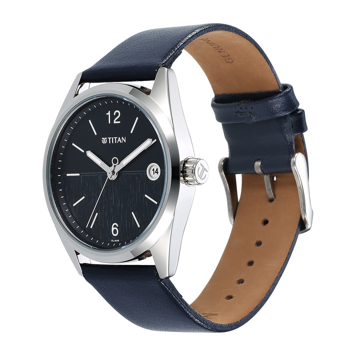 Buy Titan Neo Gents 1729SL06 Blue Dial Analog Watch for Men Online