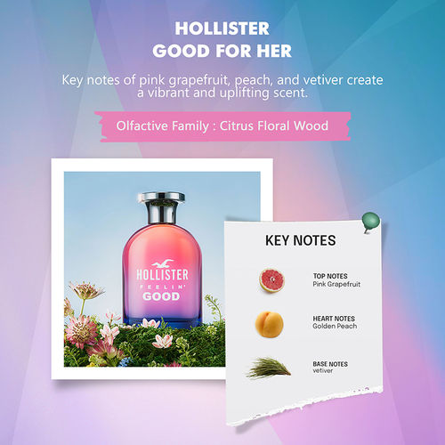 HOLLISTER Feelin' Good For Her Eau De Parfum - Main Image