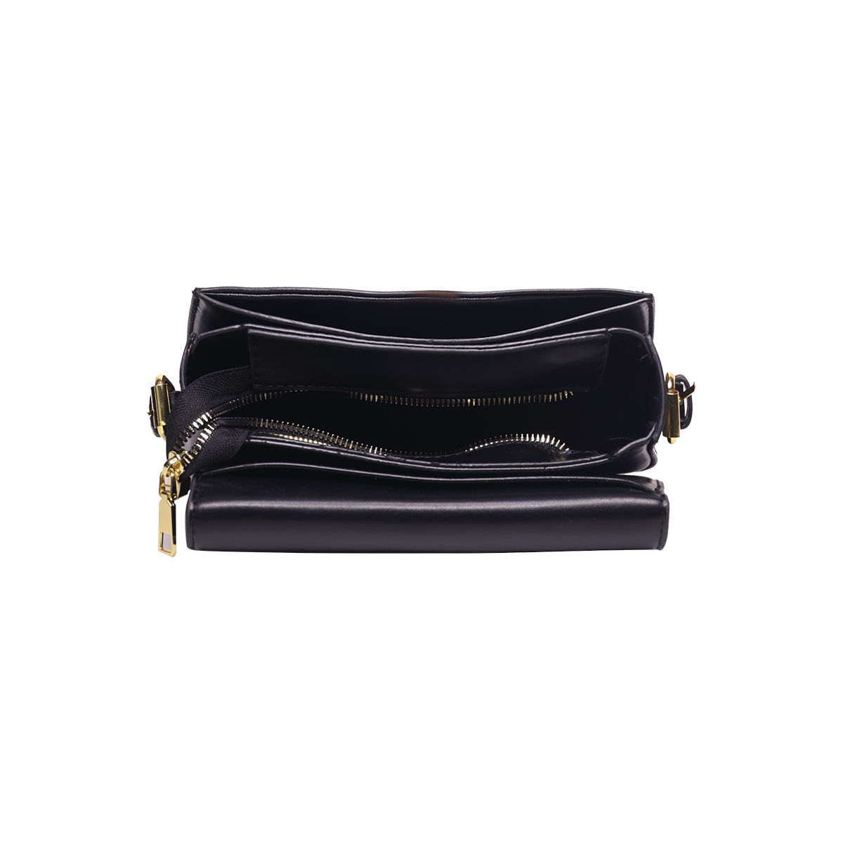 Angeline Rectangular Solid Black Handbag: Buy Angeline Rectangular ...