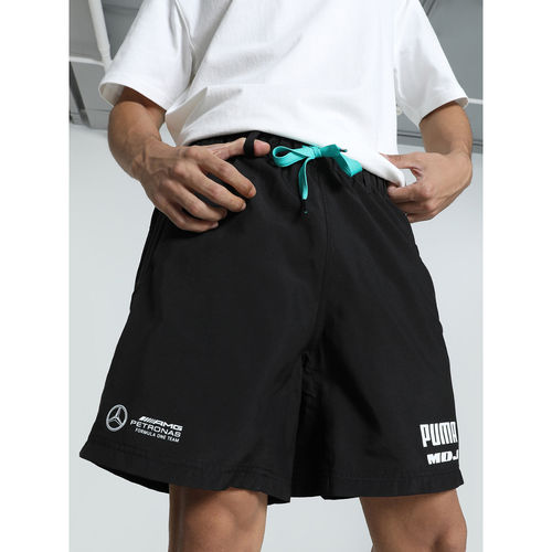 Puma Mercedes AMG Petronas F1 x MDJ Woven Mens Black Shorts