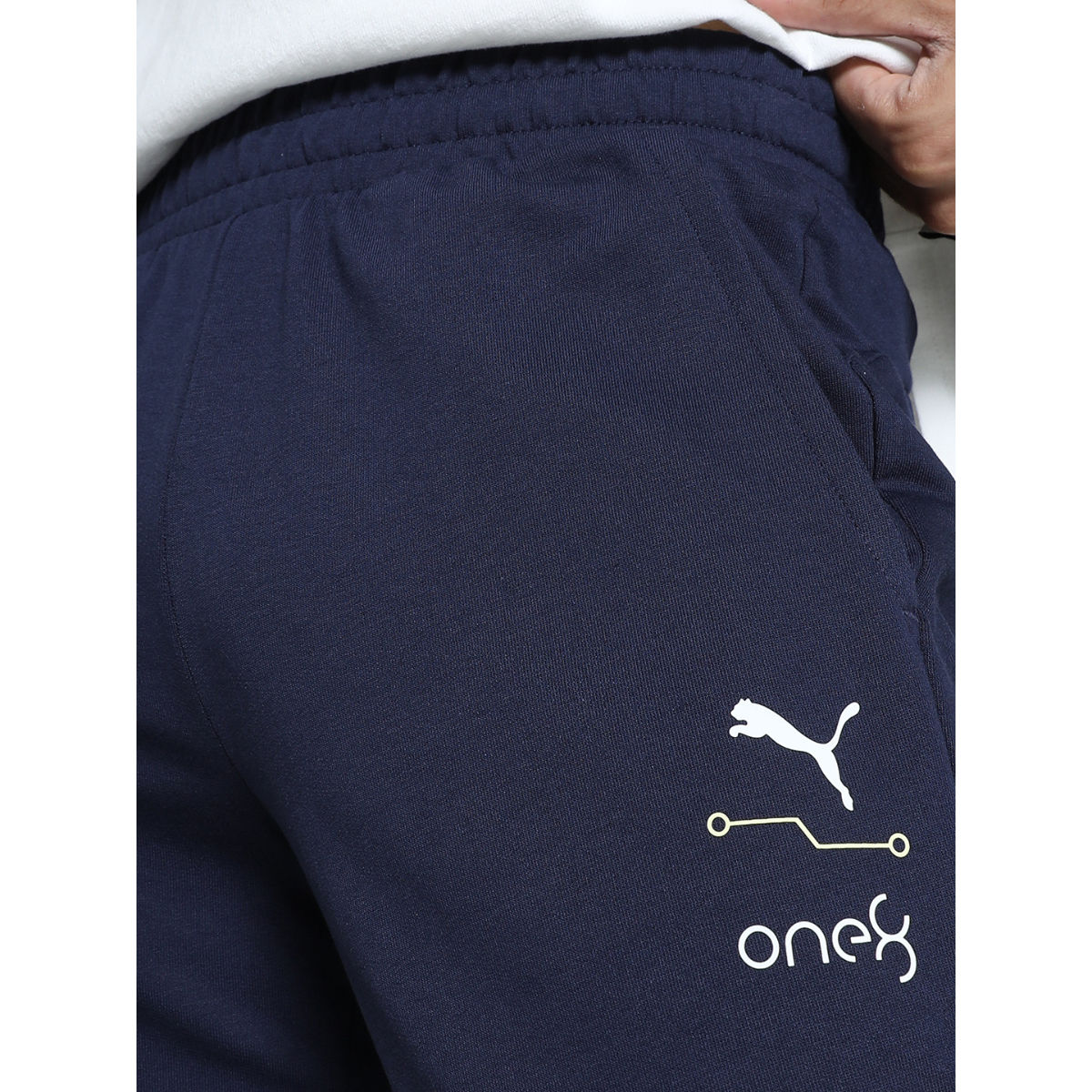 Puma X ONE8 Mens Navy Blue Trackpant