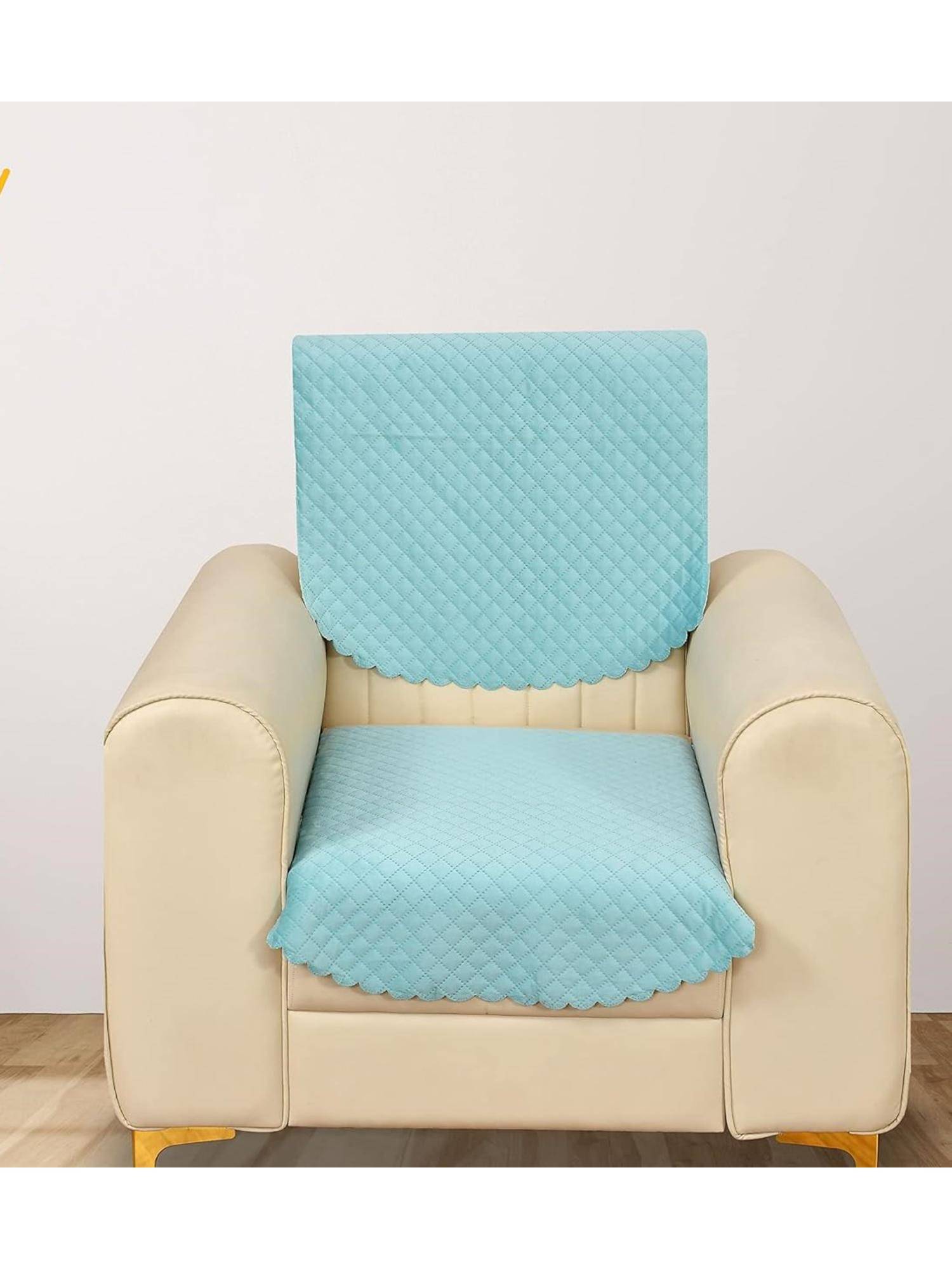 BAJO'S Blue 1 Seater Sofa Cover