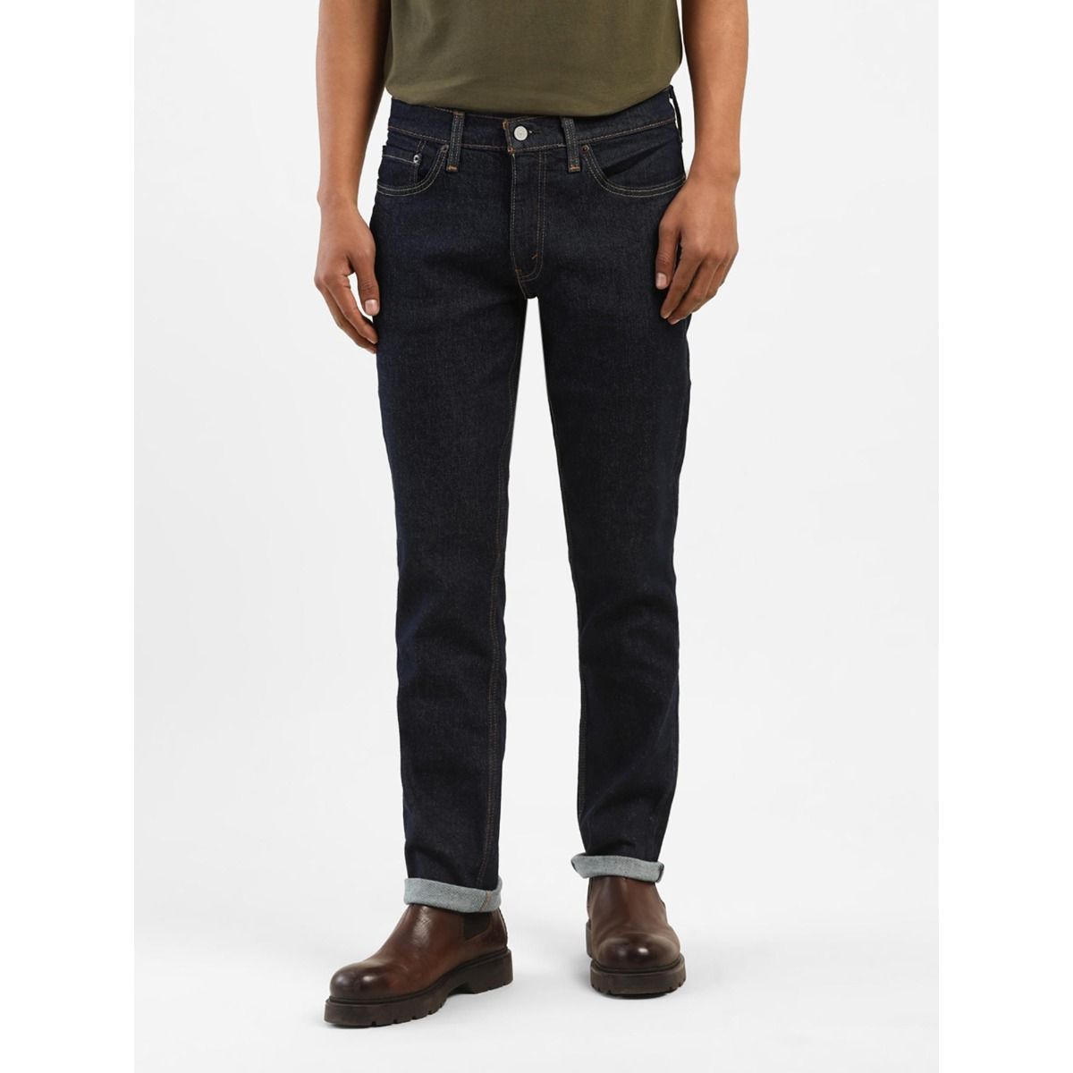 Buy Levi's Navy Blue Slim Fit Jeans Online