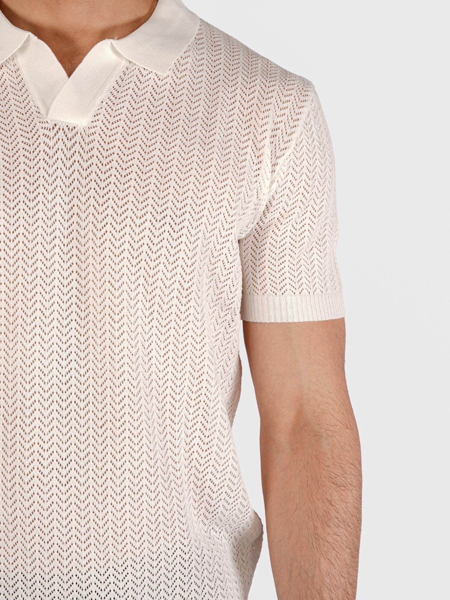 bibiy B. POLO KNIT BIBIY. MADE | LOLA PEPURAMU POLO BROWN｜Bibiy.