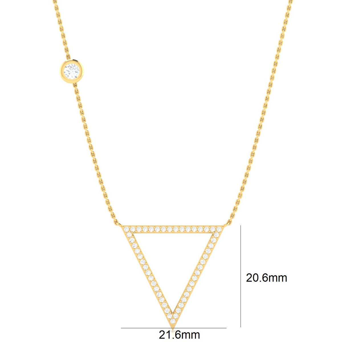 ONLY Golden Ring Pendant Necklace (Gold) in Mumbai at best price by BEST  Seller Retail India Pvt Ltd - Justdial