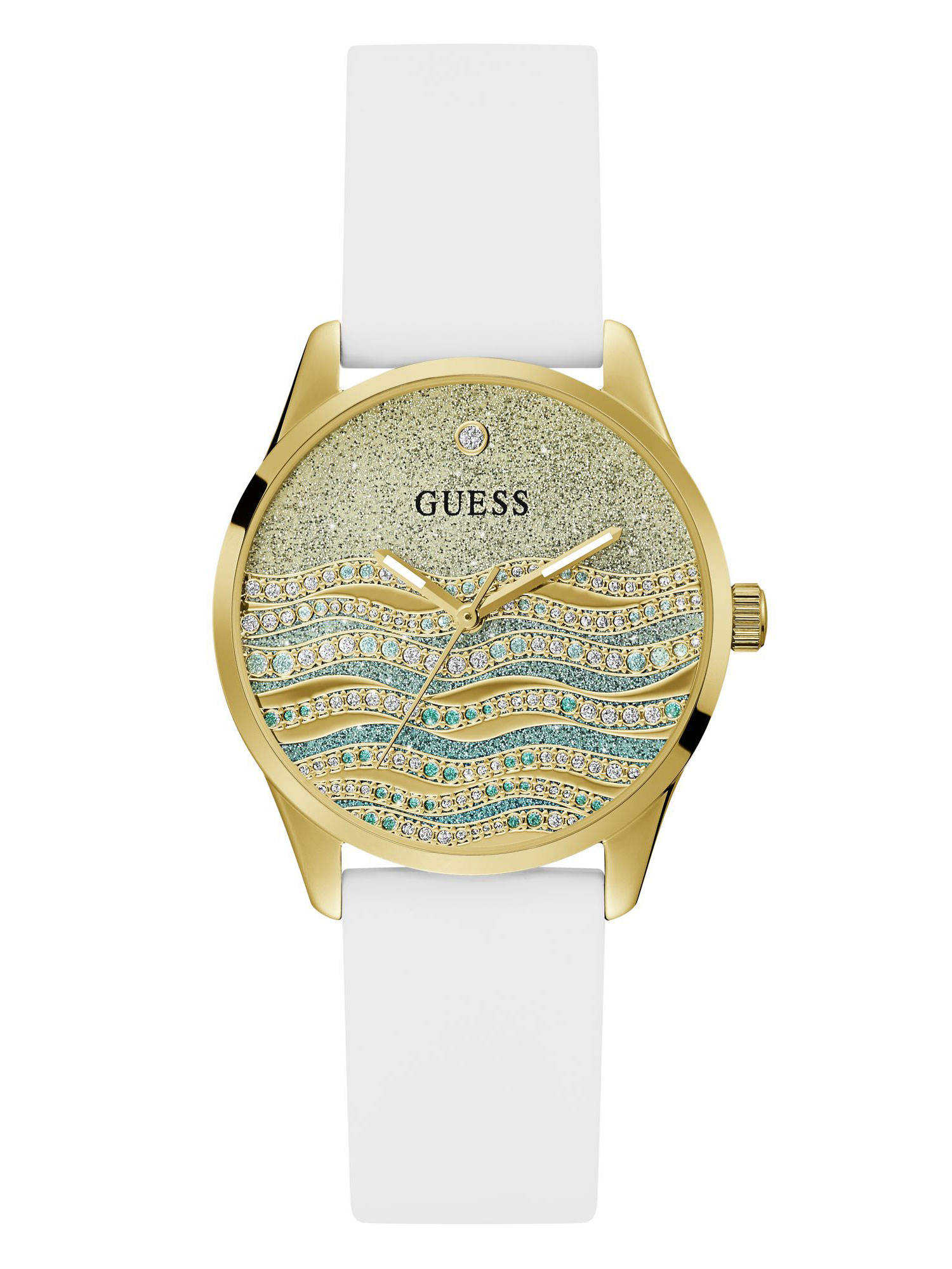 Guess Oceana 36 mm Multi Dial Analog Women Watch- GW0858L1