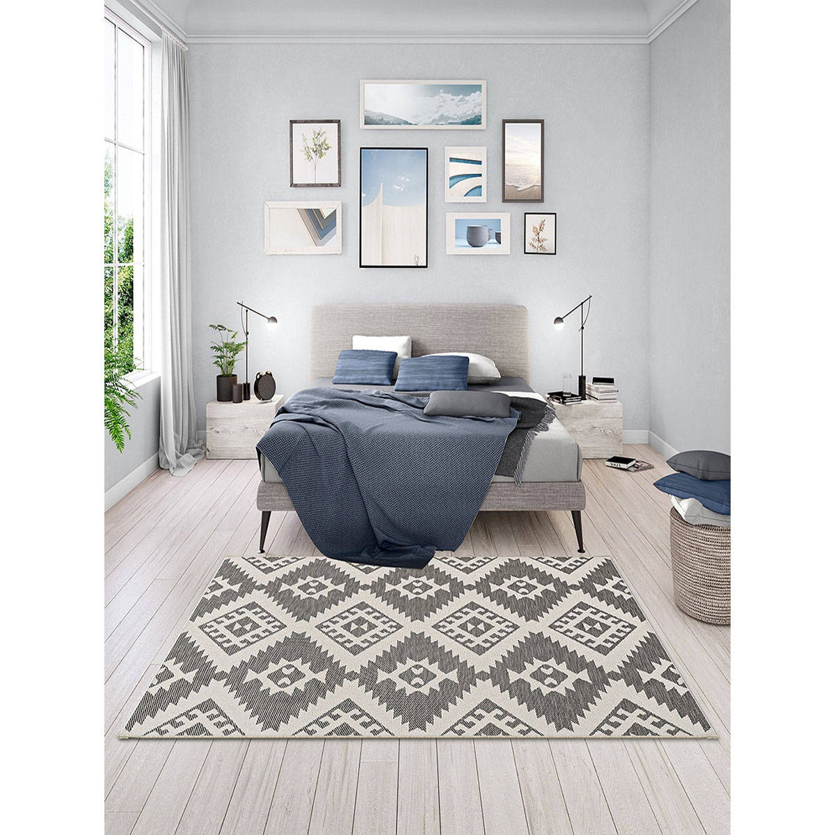 Ddecor Rugs Prisma-47381-956-5X8 Feet Rug