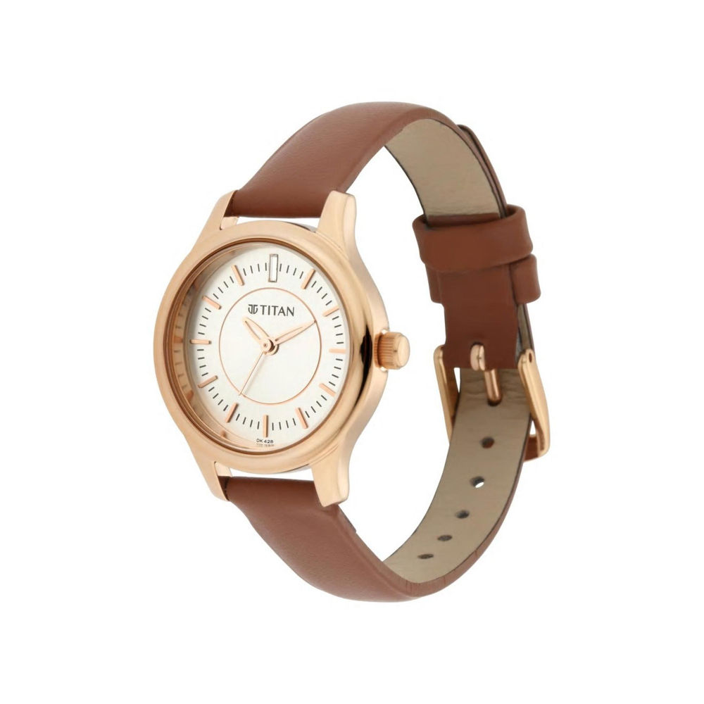 Buy Titan 2638WL01 White Dial Analog Watch For Women 2638WL01 Online