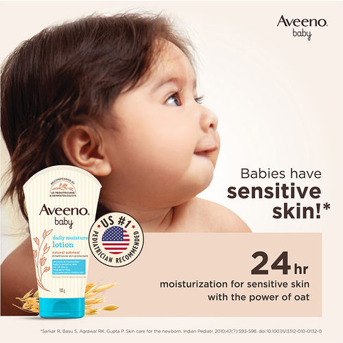 Buy Aveeno Baby Daily Moisture Lotion Oatmeal Face Body