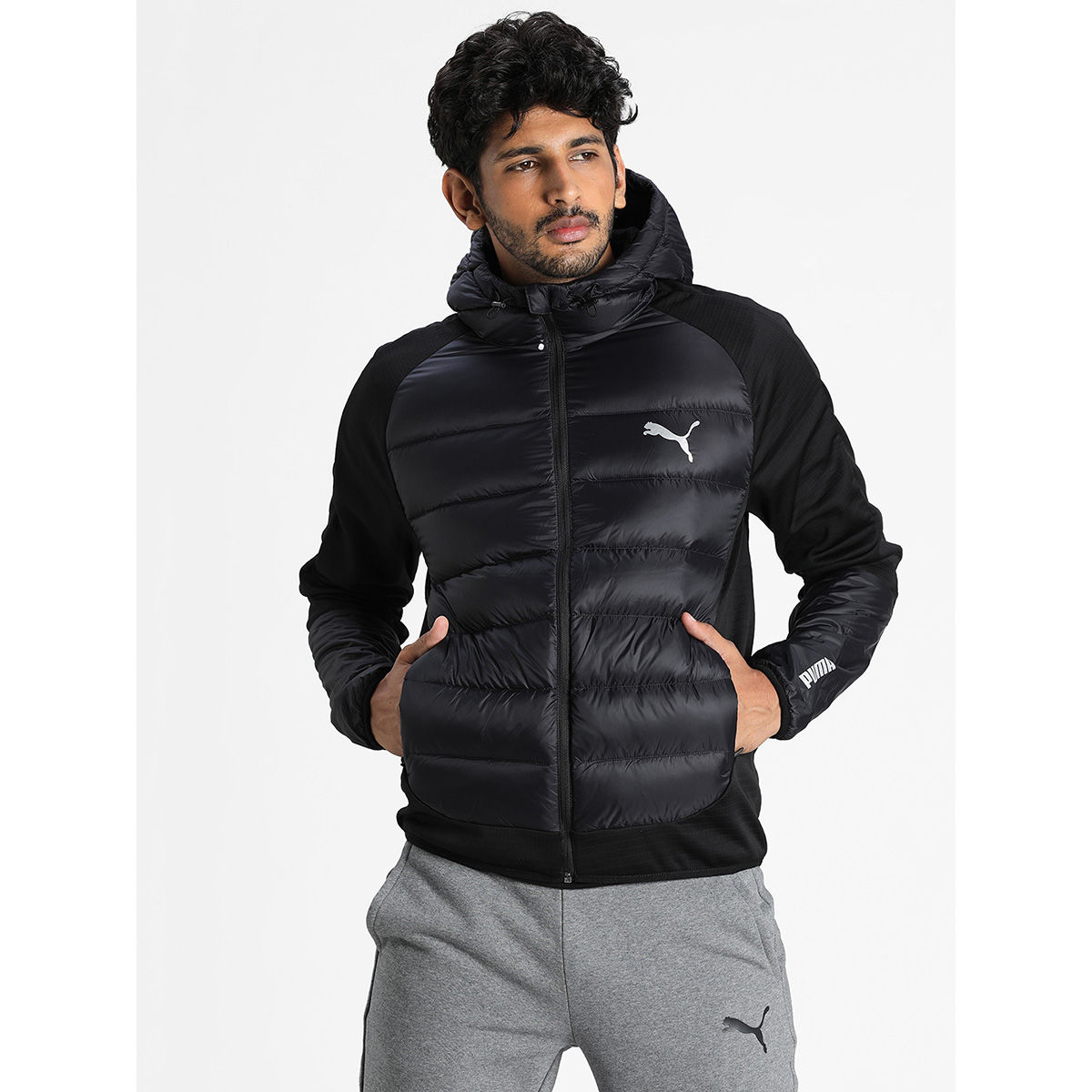 Buy Puma Hybrid Down Jacket Men Black Jacket Online