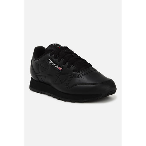 Reebok Women Classic Leather W Classics Sneaker Shoes-Black (UK 5)