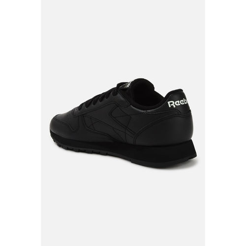Reebok Women Classic Leather W Classics Sneaker Shoes-Black (UK 5)