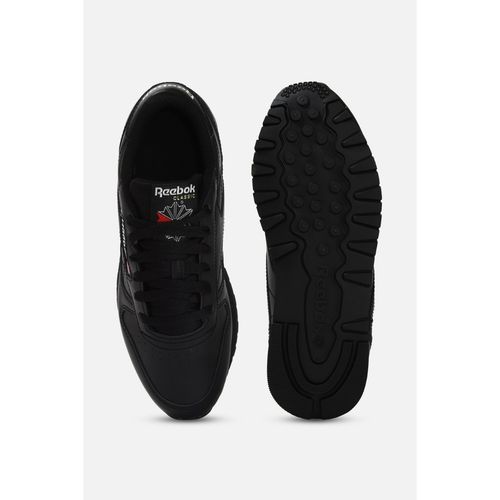 Reebok Women Classic Leather W Classics Sneaker Shoes-Black (UK 5)