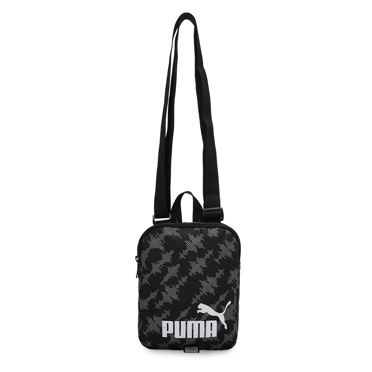 Puma Tote Bag Carry All Gym Travel Purse Double Strap Bronze Zip Black  Handbag | eBay