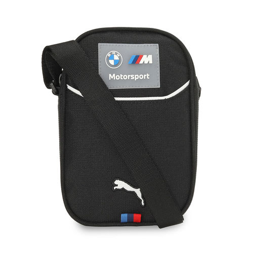 Puma Bmw Mms Small Portable Men Women Black Shoulder Bag