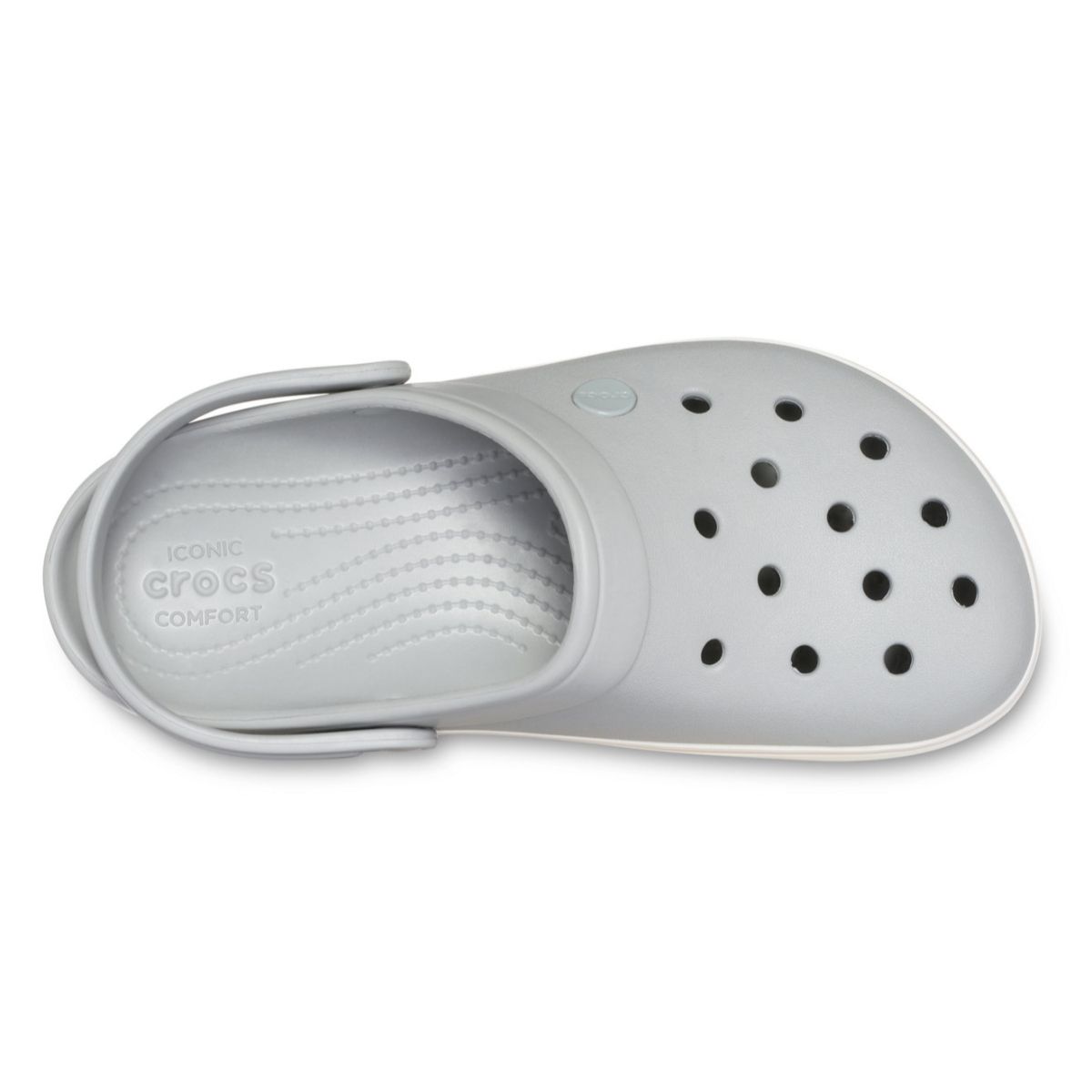 Buy Crocs Crocband Grey Unisex Clog Online