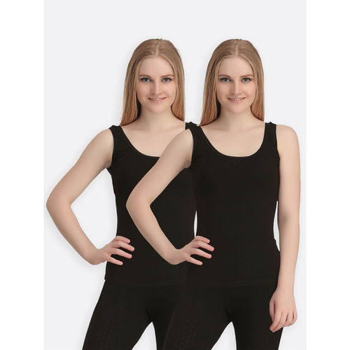 Buy White & Black Thermal Wear for Women by Kanvin Online