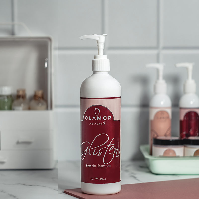 Olamor Keratin Shampoo Glisten: Buy Olamor Keratin Shampoo Glisten Online at Best Price in India | Nykaa Olamor Keratin Shampoo Glisten: Buy Olamor Keratin Shampoo Glisten Online at Best Price in India | Nykaa