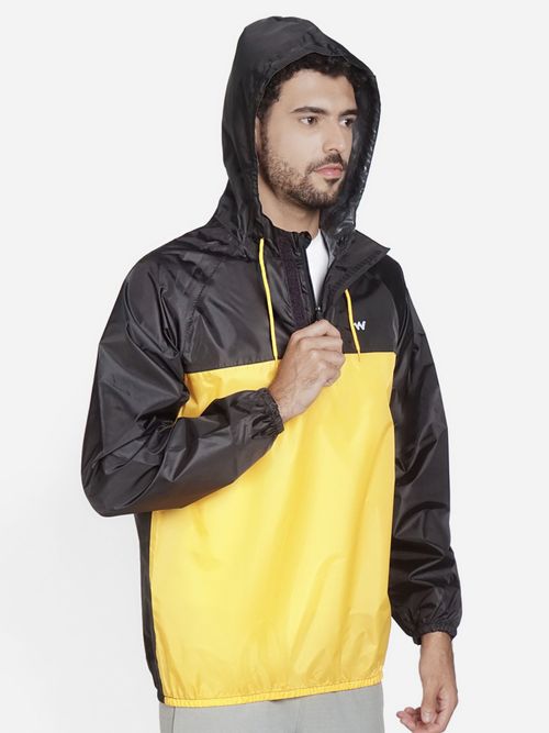 Buy Wildcraft Men Multi-Color Colorblock Rain Jacket Online