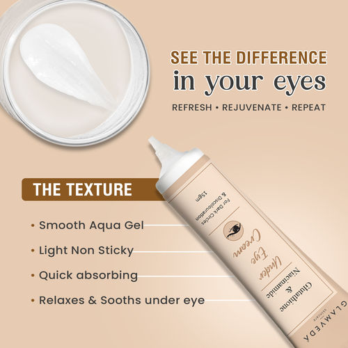 glutathione benefits for eyes Brighten tired eyes with the NEW APLB Glutathione Niacinamide Eye Cream ✨  Formulated with Glutathione & Niacinamide to help hydrate, smooth and  refresh the delicate under-eye area 💙 ✔️ Brightening care ✔️