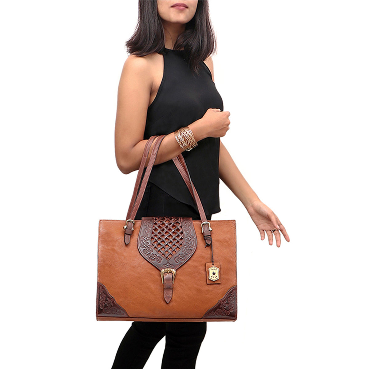 Buy Hidesign Women Green Genuine Leather Shoulder Bag Online at Best Prices  in India - JioMart.