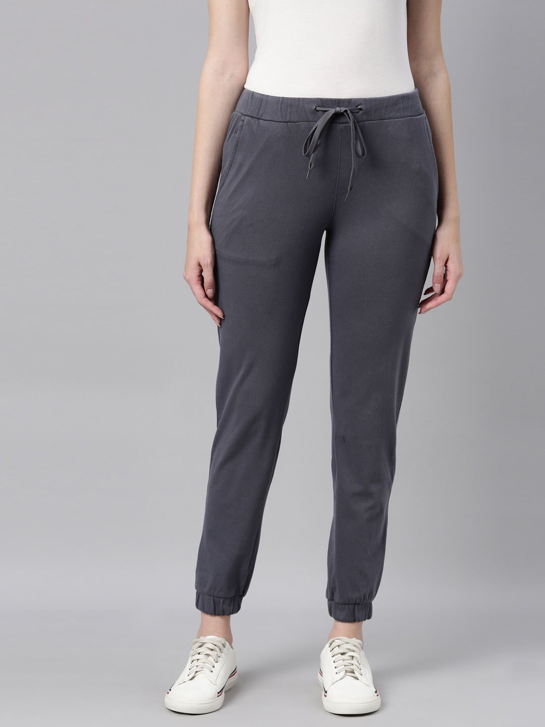 Dark gray jogger pants  HOWTOWEAR Fashion