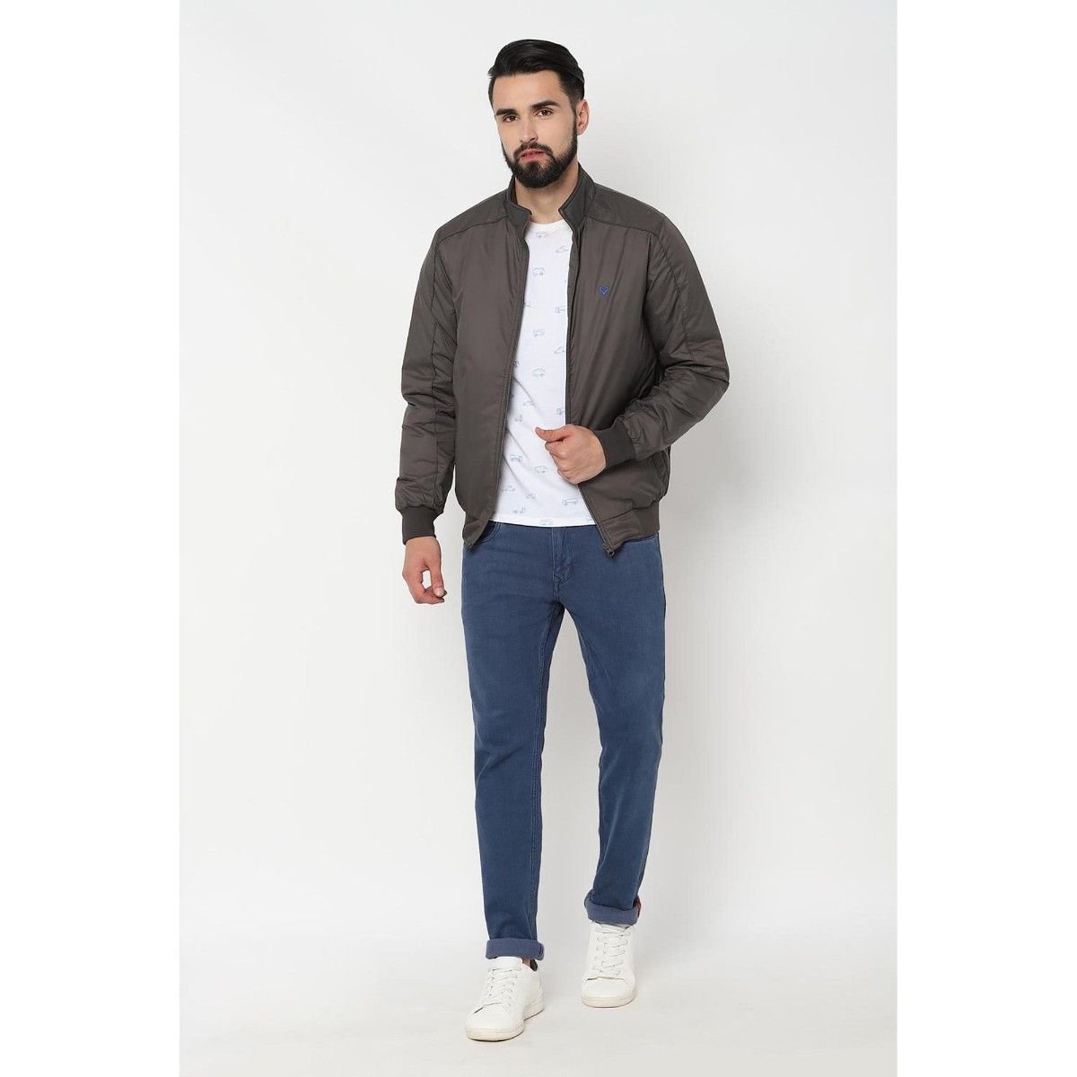 Buy Allen Solly Brown Wimbledon Jacket Online