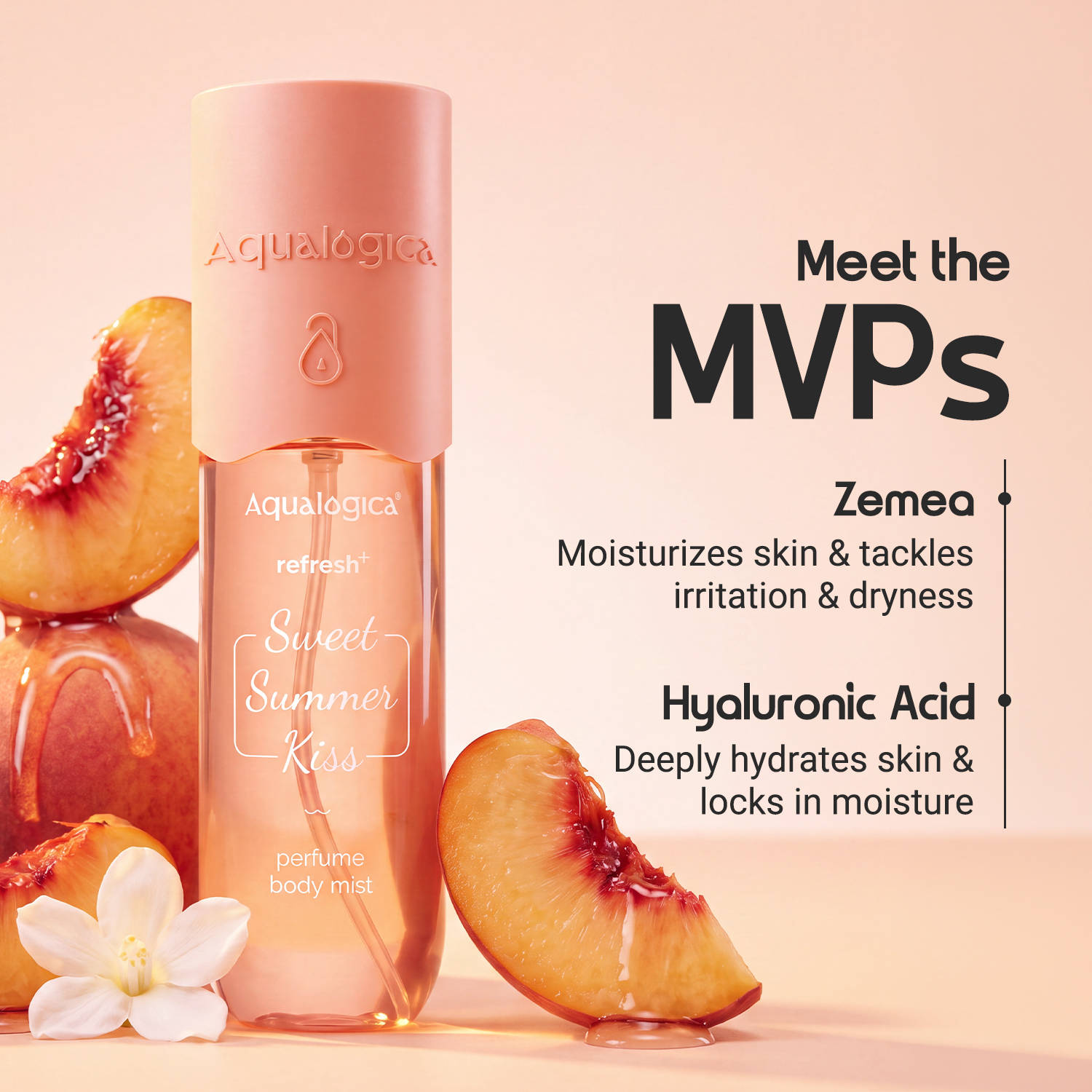 Aqualogica Refresh+ Perfume Body Mist Sweet Summer Kiss 150m... - view 3