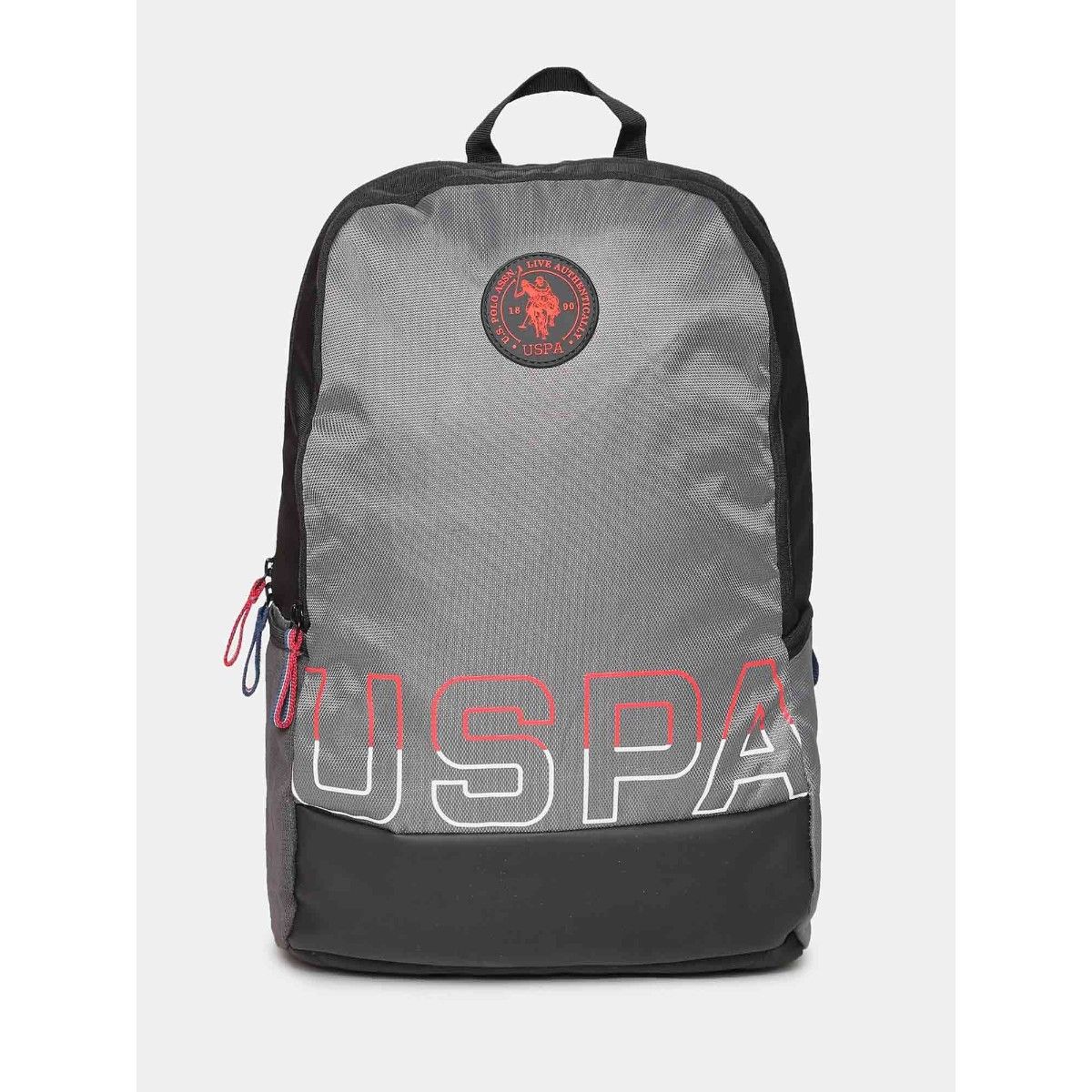 backpack u s polo assn new knock biunk4865mpo100 grey, UhfmrShops