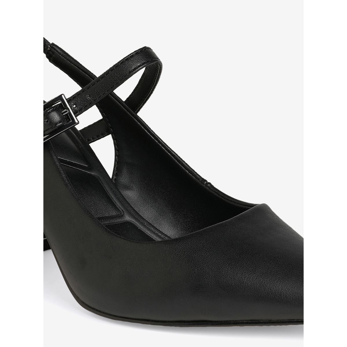 aldo black block heels