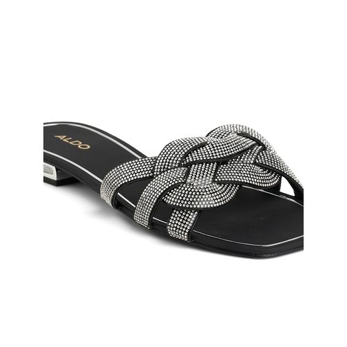 Aldo Flat Sandals Black for Women (UK 3)