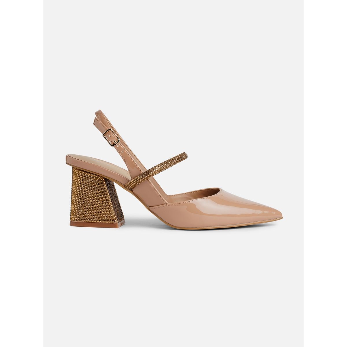 aldo white block heel