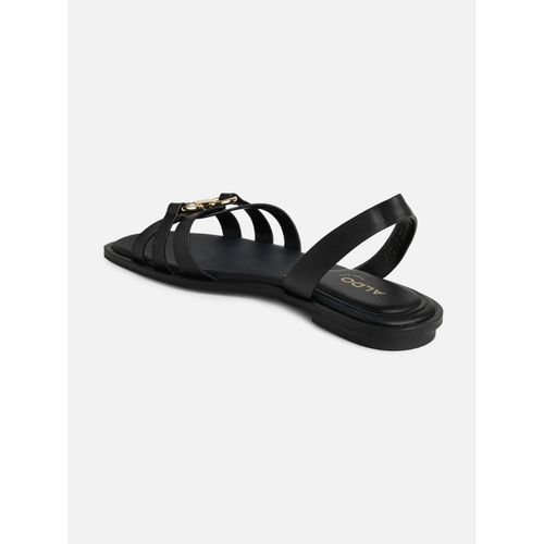 Buy Aldo Flat Sandals Black For Women Online