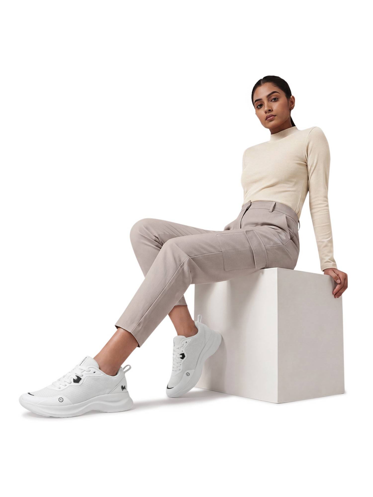 Buy Neeman's Grid Rush Sneakers for Unisex - White Online