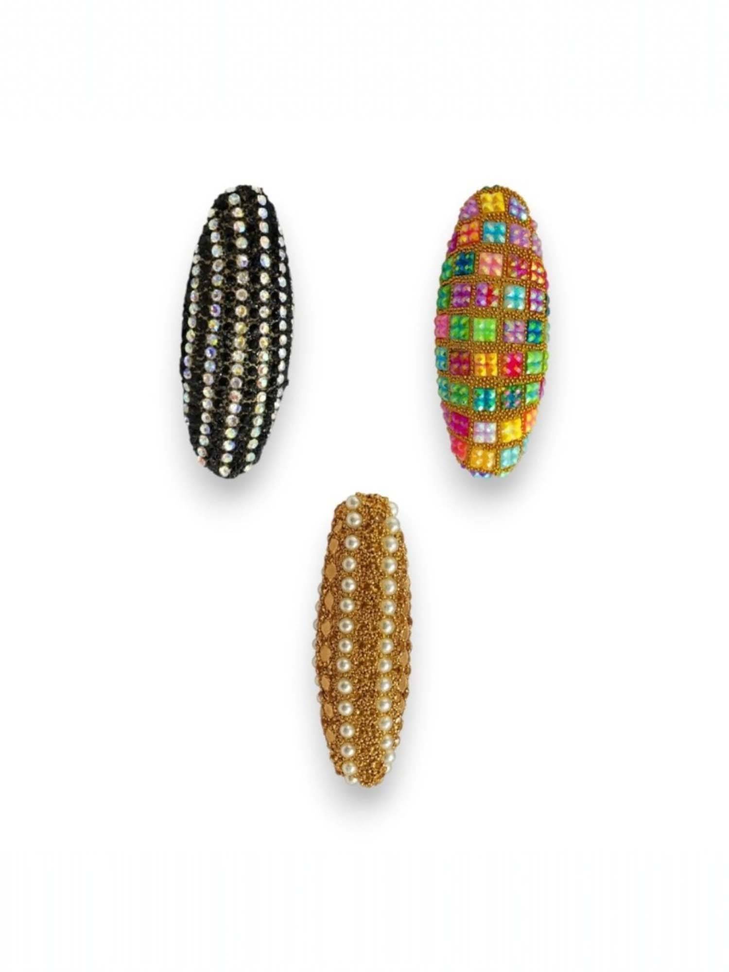 Accessher Bridal Saree Brooch Pin (Pack of 3)