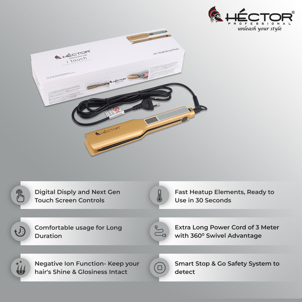 Hector hair straightener outlet price