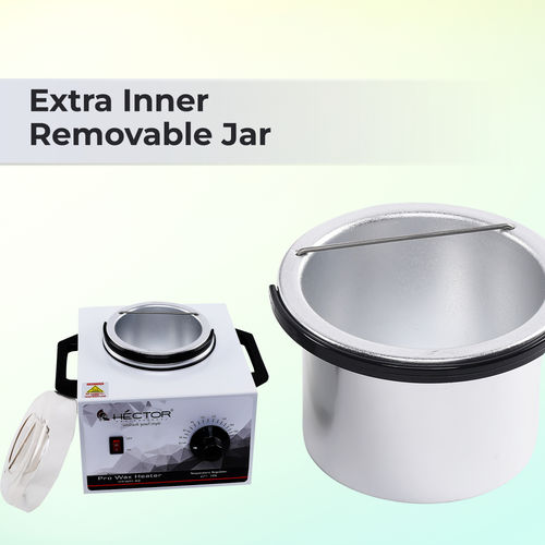 Hector Professional Wax Heater With Temprature Control And Single Pot For  Salon Home Use