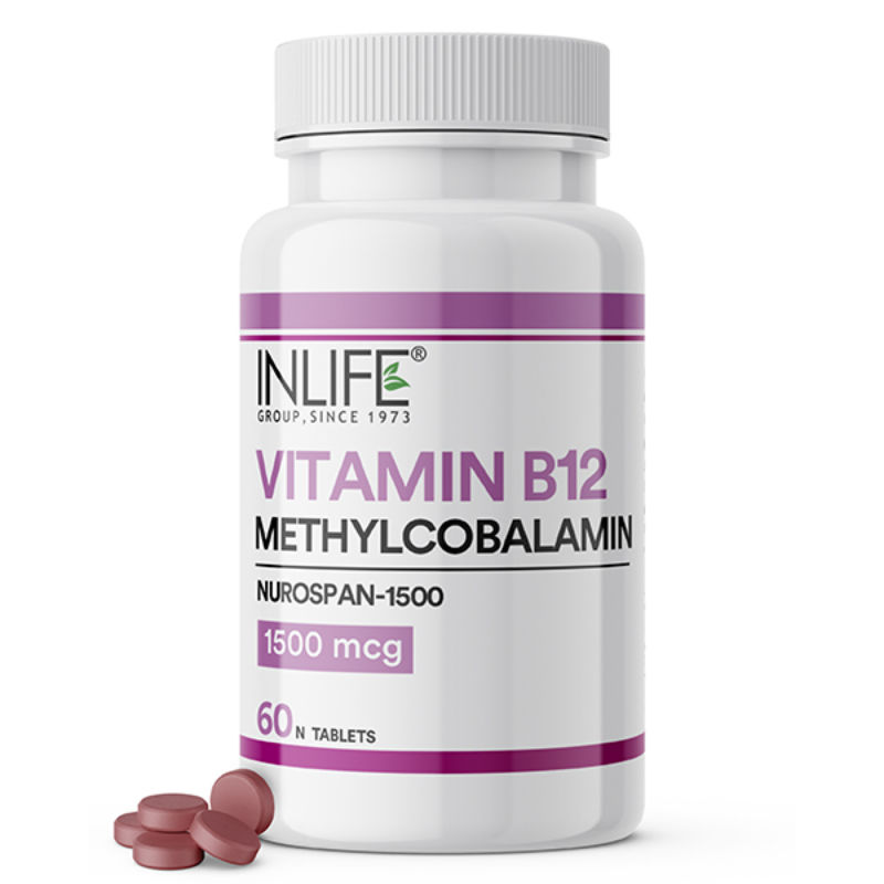 Buy Inlife Vitamin B12 1500 mcg Methylcobalamin Tablets Online